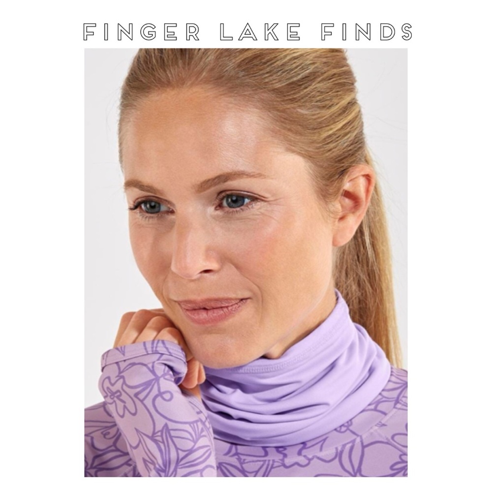Unisex Lilac Virasana Performance Sun Gaiter, L/XL